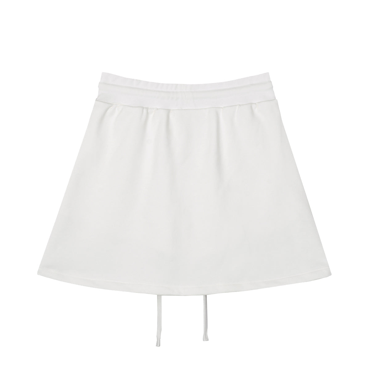 Solid Color A-Line Mini Skort