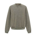 Soft-Vintage Washed Pullover Sweatshirt