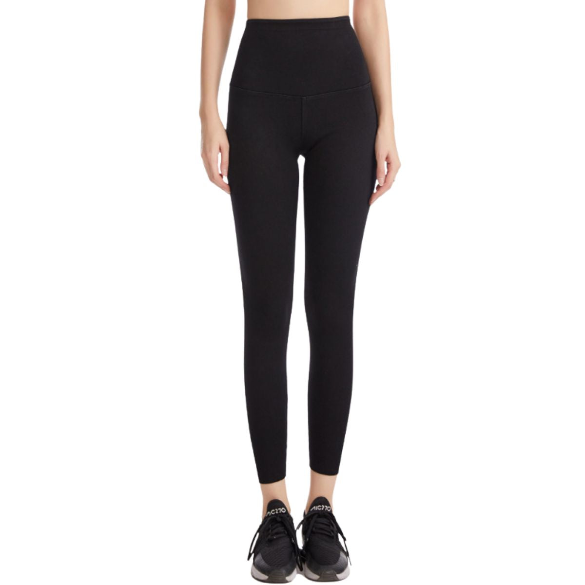 High Rise Skinny Denim Capri Jeggings