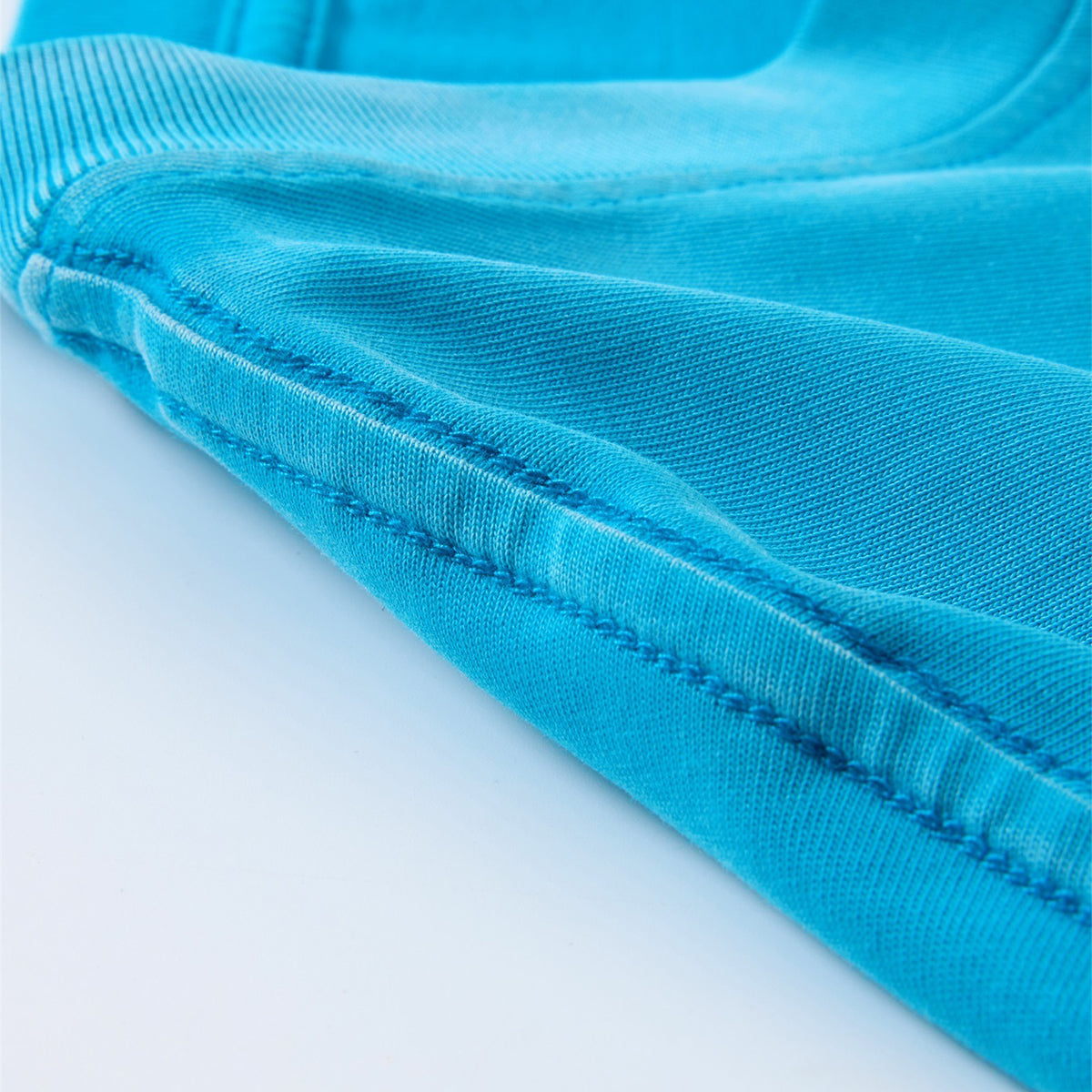 Boxy Raw Edge Washed Loose Short Sleeve Tee