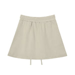Solid Color A-Line Mini Skort