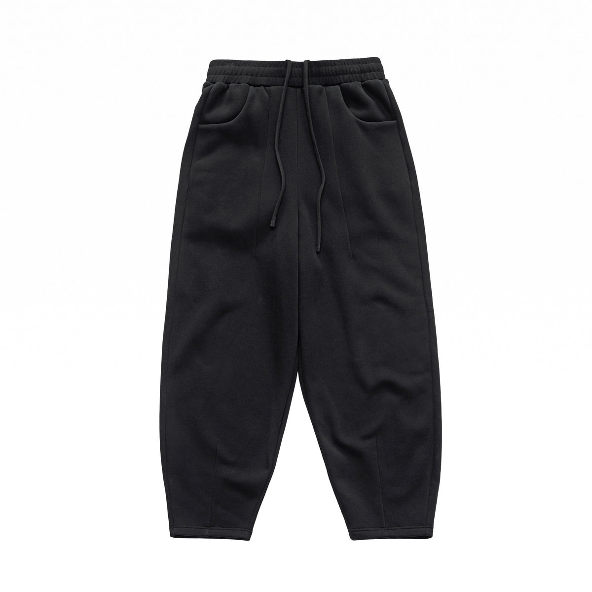Solid Color Harem Fleece Sweatpants