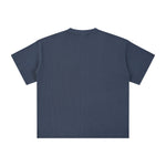 Heavyweight Waffle Split-Hem Texture T-Shirt