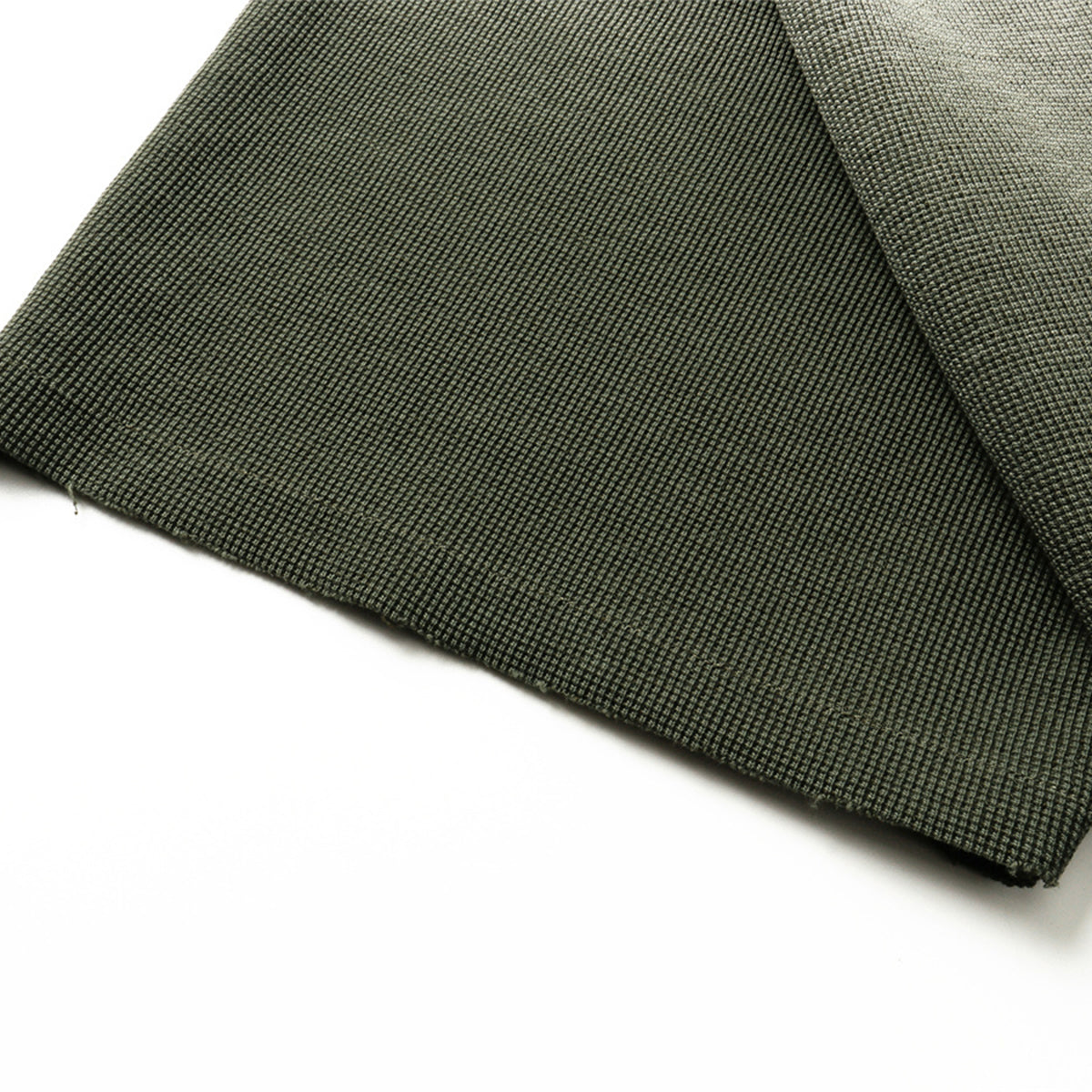 Waffle Knit Spray Dyed Distressed Raw Edge Tee