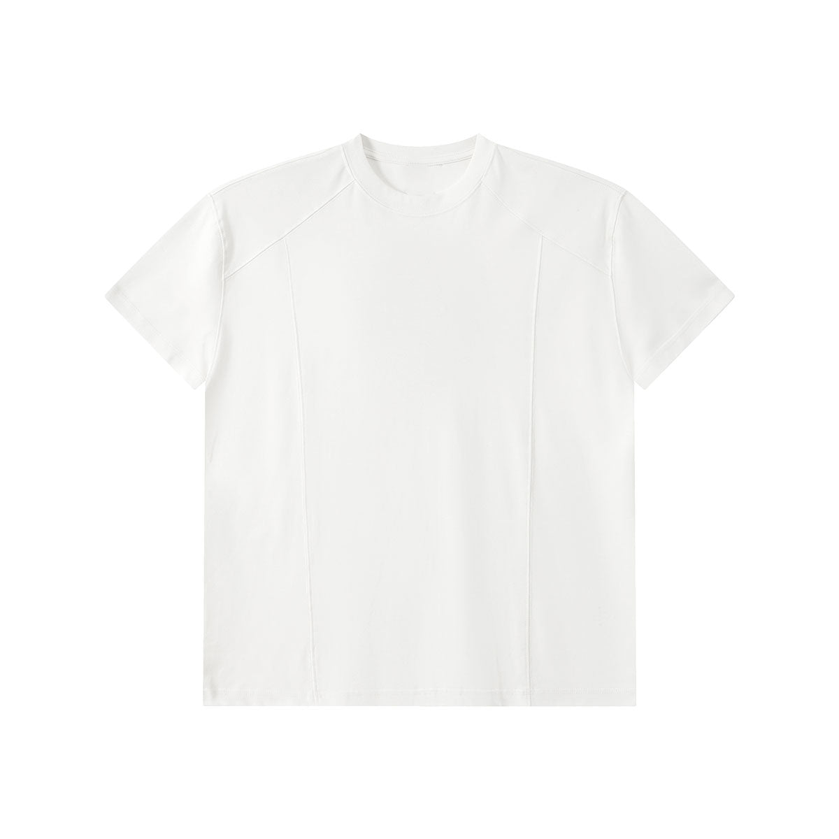 Lyocell Athletic Tee Paneled Design Clean Fit Soft Touch
