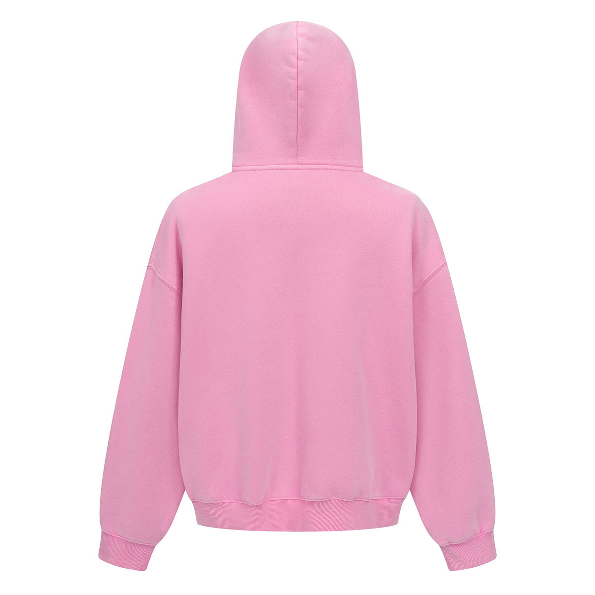 Vintage Oversized Full Zip Kangaroo Pocket Hoodie