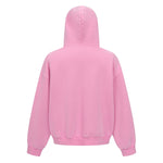 Vintage Oversized Full Zip Kangaroo Pocket Hoodie