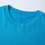 Boxy Raw Edge Washed Loose Short Sleeve Tee