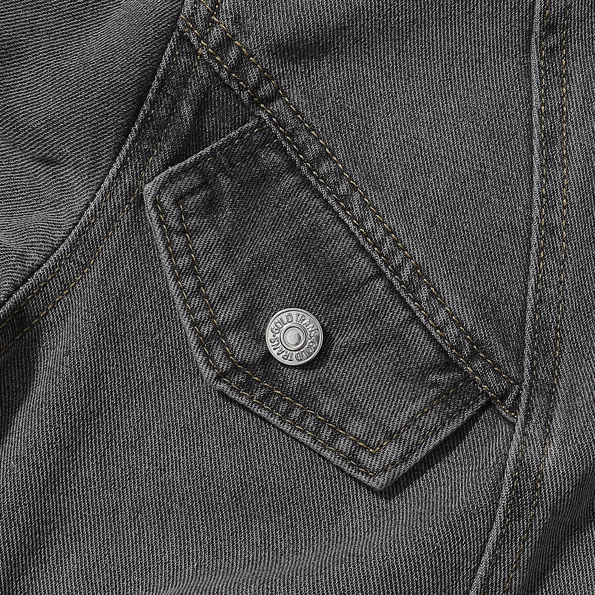 Deconstructed Denim Bomber Jacket