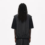 Lightweight Mesh Stand Collar Zip Vest