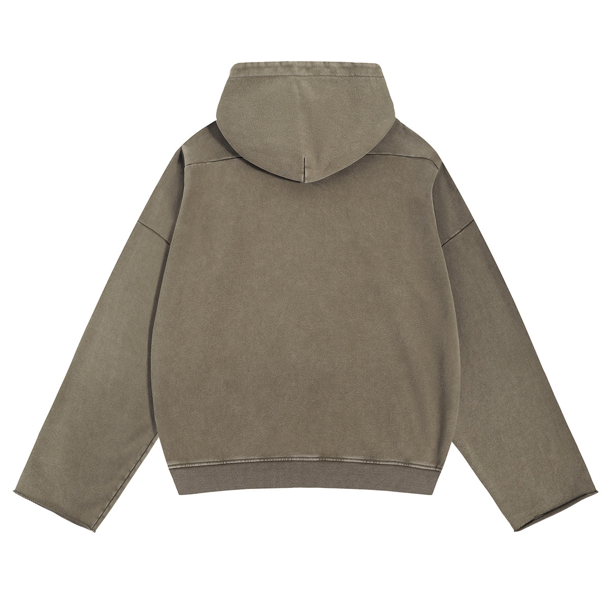 Washed Oversized Kangaroo Pocket Hoodie