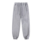 Acid Washed Cotton Baggy Joggers