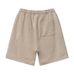 Washed Contrast Color Track Shorts