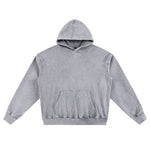 Heavyweight Washed Cotton Baggy Hoodie