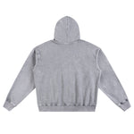 Heavyweight Washed Cotton Baggy Hoodie
