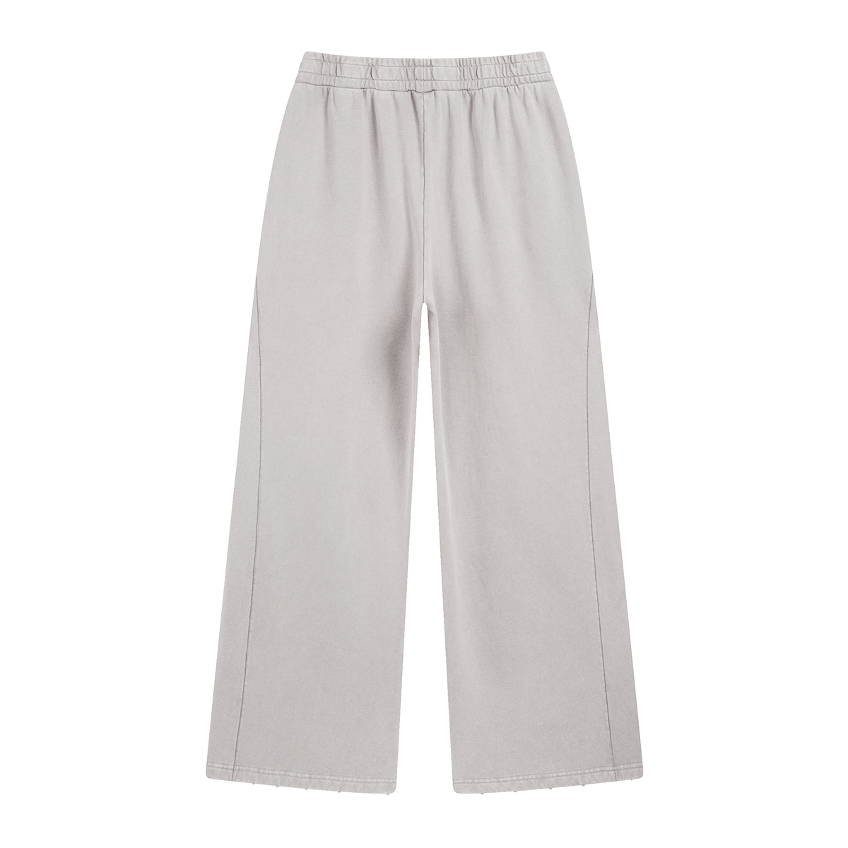 Vintage Washed Distressed Hem Sweatpants