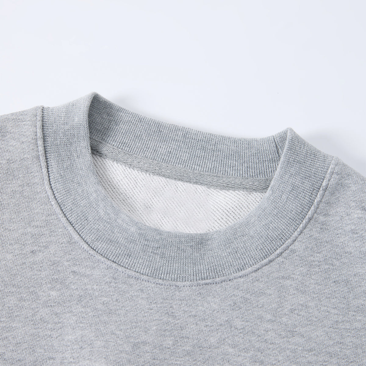 Sleeveless Boxy Fit Crewneck Sweatshirt Vest