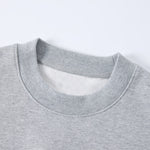 Sleeveless Boxy Fit Crewneck Sweatshirt Vest