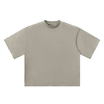 Mock Neck Oversized Vintage Tee