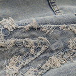 Raw Edge Star Denim Trucker Jacket