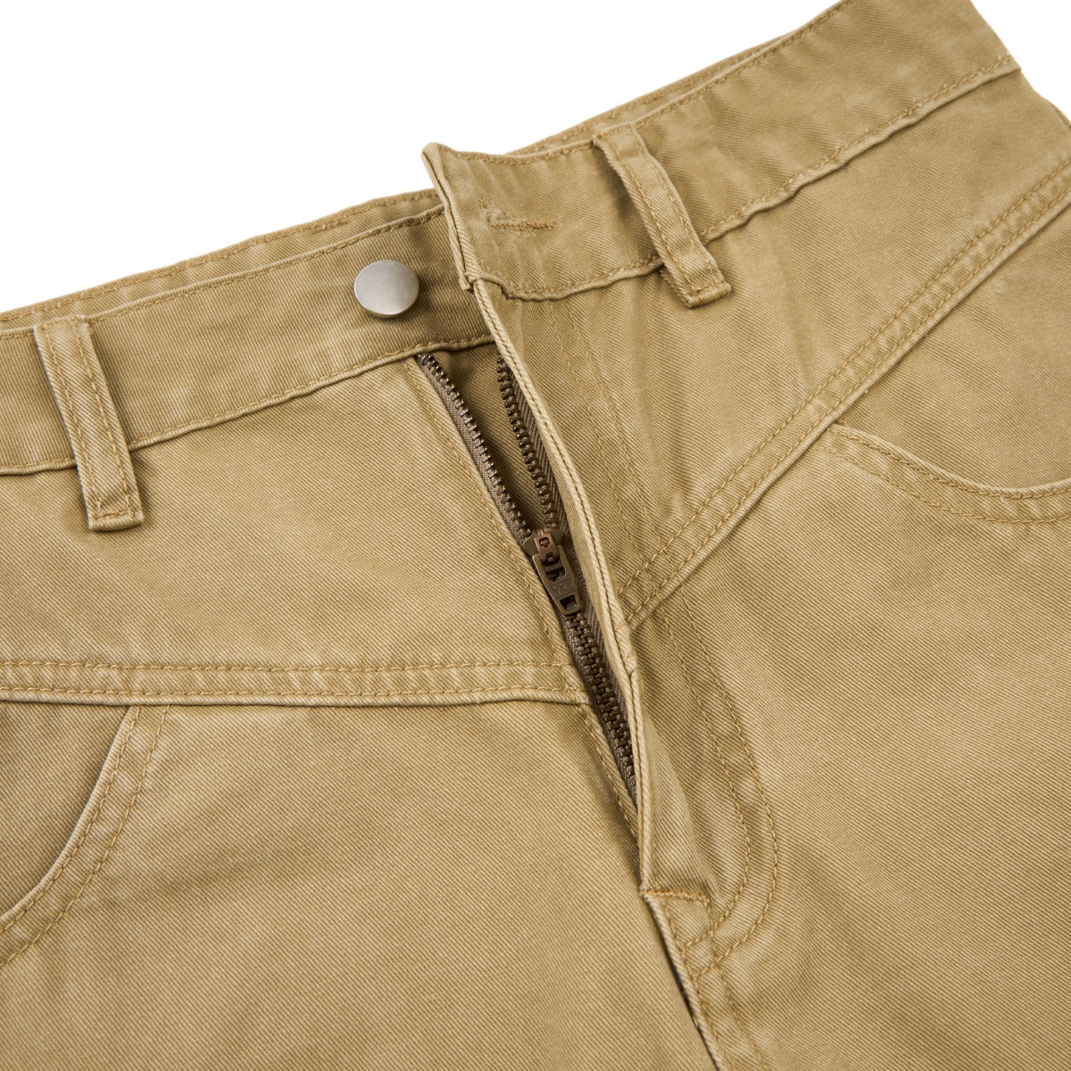 Retro Curved-Leg Relaxed Fit Cargo Pants