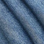 Belted Denim Ruffled Maxi Dress