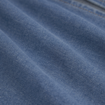 Halter Neck Cut-Out Denim Midi Dress