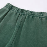 Acid Washed Cotton Baggy Joggers