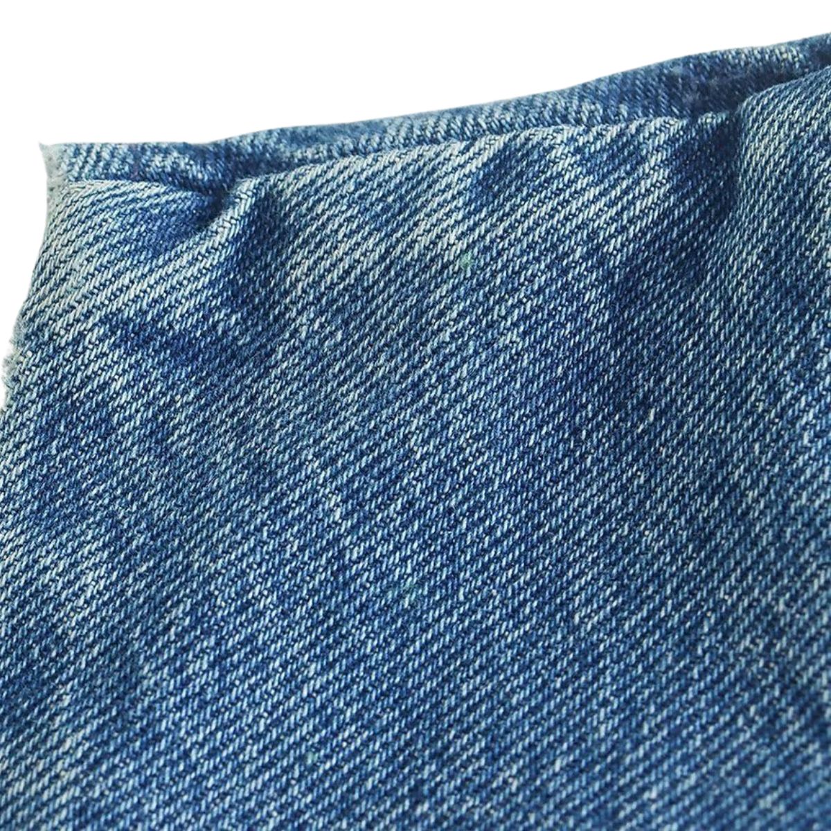 Classic Blue Button-Front Denim Vest