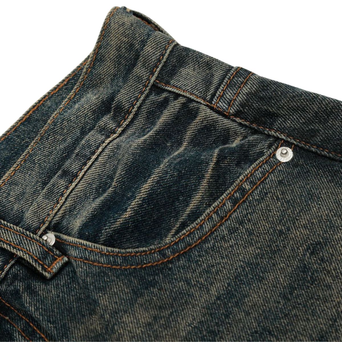 Smoke Rise Relaxed Fit Dirty Wash Ripped Jeans