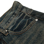 Smoke Rise Relaxed Fit Dirty Wash Ripped Jeans