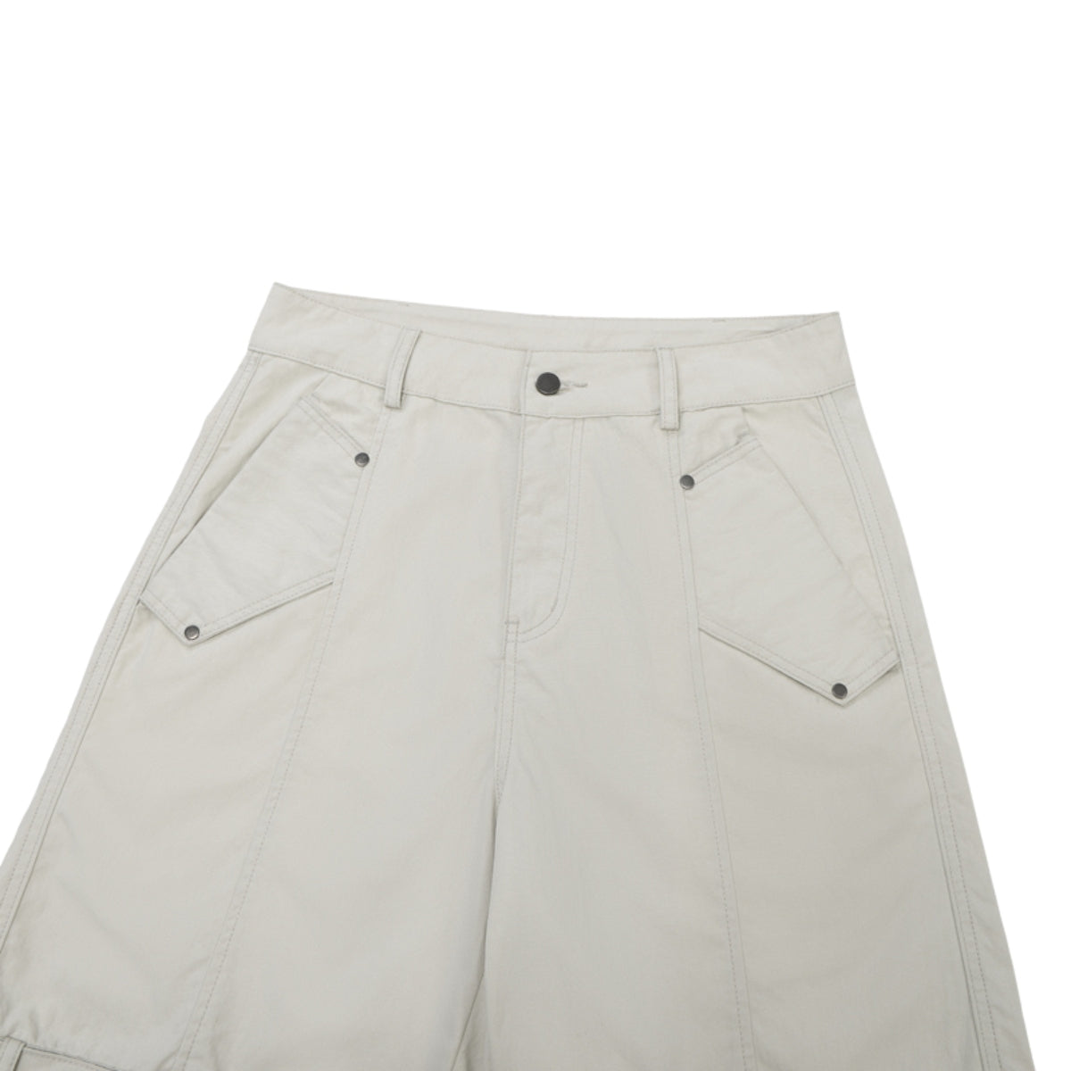 Streetwear Cargo Straight Bermuda Shorts