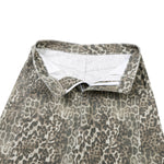 Retro Leopard Baggy Bermuda Shorts