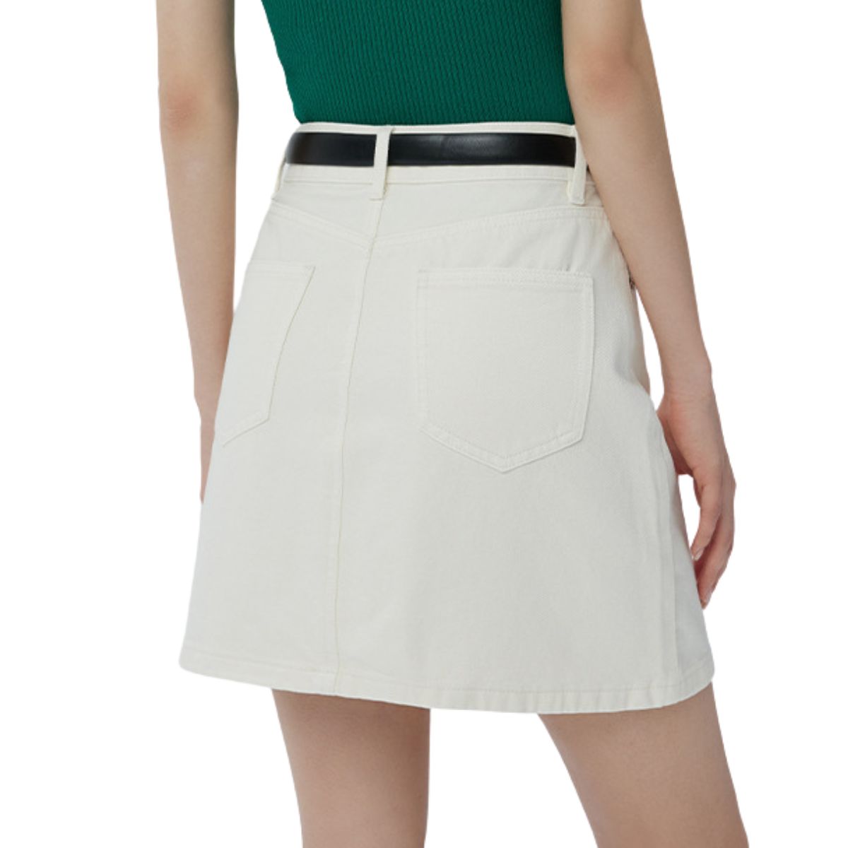 Women's A-Line Denim Mini Skirt