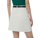 Women's A-Line Denim Mini Skirt