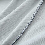 Women's Topstitched Twill Midi Dress