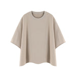 Washed Boxy Cropped Raglan Tee