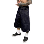 Deep Indigo Skate Fit Denim Shorts