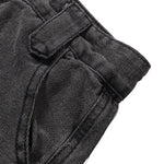Vintage Utility Bootcut Cargo Jeans