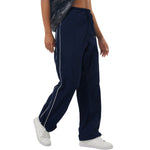 Women's Solid Relaxed-Fit Track Pants