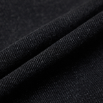 Black Denim Spaghetti Strap Mini Dress