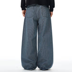 Striped Wide Leg High Waisted Casual Comfort Pants