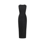 Sleeveless Washed Ribbed Maxi Dress