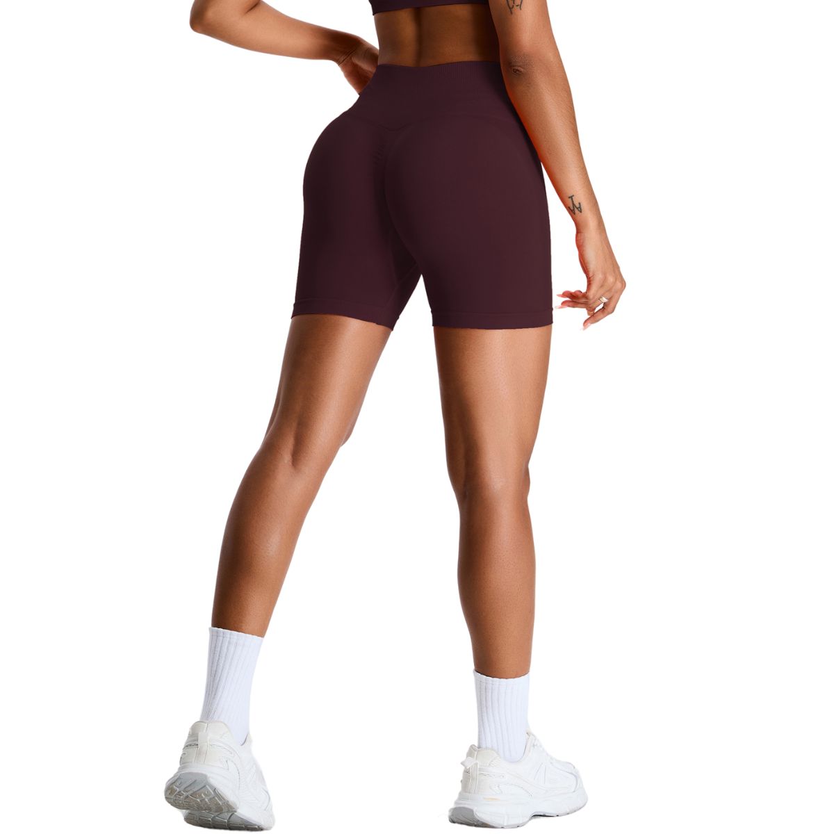 High-Rise Seamless Running Shorts