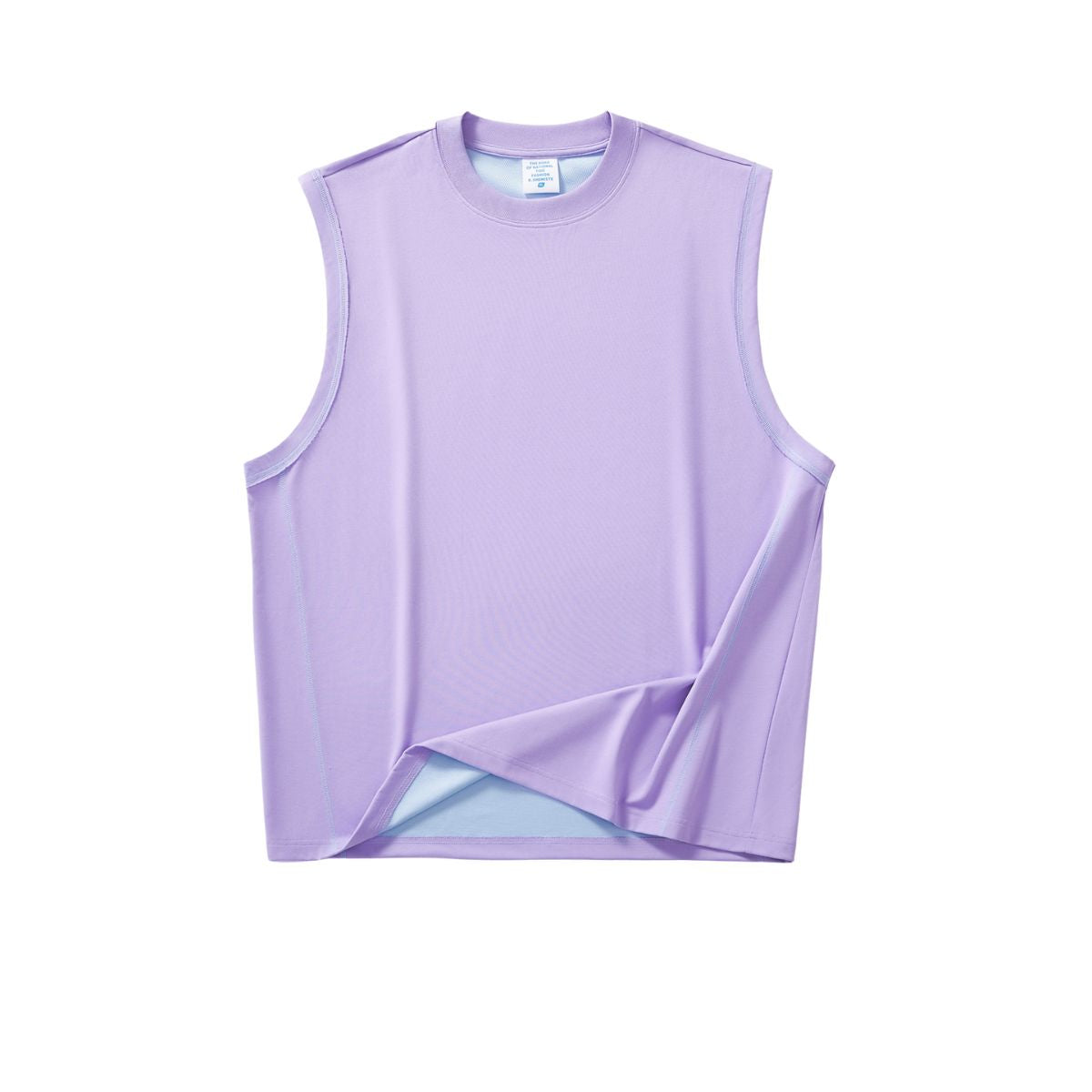 Loose Fit Contrast Muscle Tank 260gsm