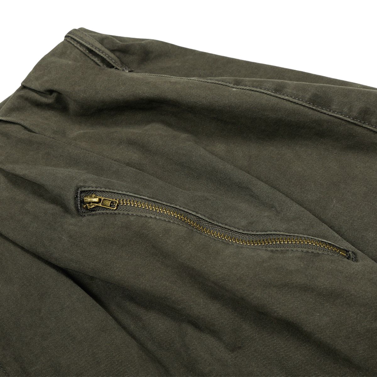 Men's Vintage Punk Cargo Pants �Wide-Leg, Zipper & Pockets