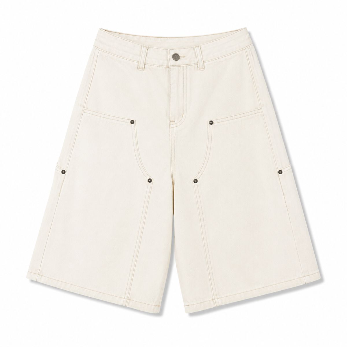 Relaxed Fit Utility Shorts
