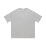 Vintage Wash Relaxed Linen-Cotton Blend Short Sleeve T-Shirt