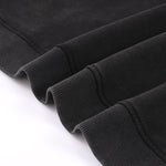 Raw Edge Sleeveless Muscle Hoodie