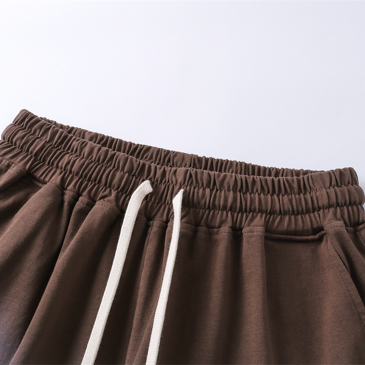 Paint-Splatter Cotton Sweat Shorts